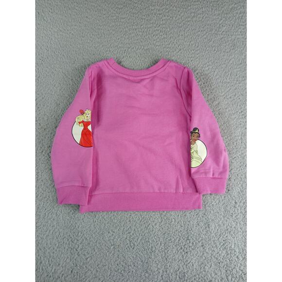Disney Baby Princess Sweatshirt Girl Toddler 18 months Belle Ariel Tiana NWT - Picture 7 of 9